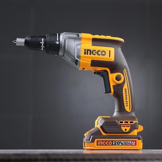 Bormașină Rigips INGCO 20V Brushless 4200rpm - imagine 6