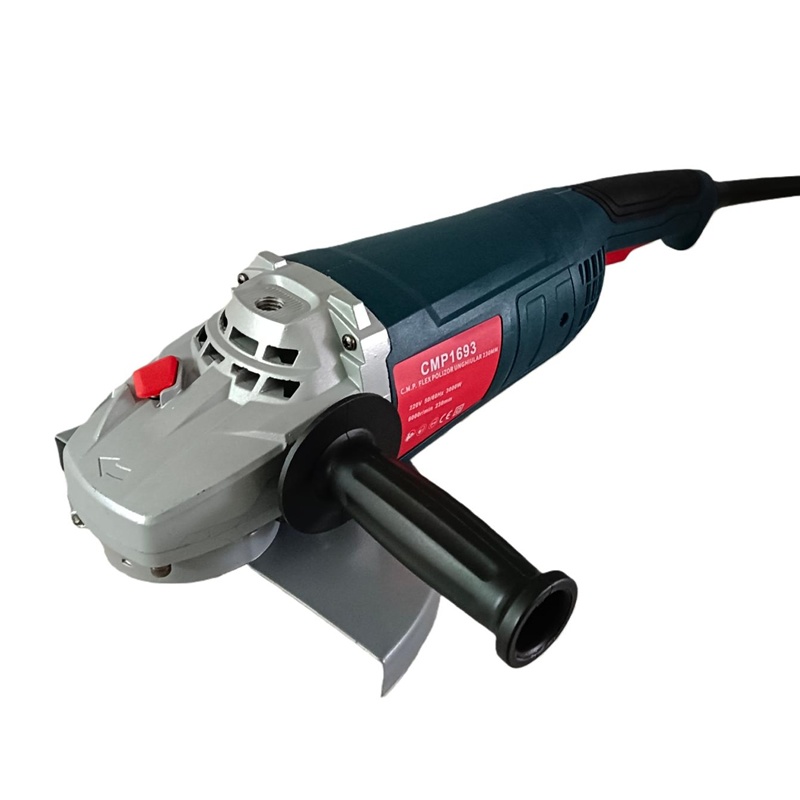 Flex Polizor Unghiular 230mm 3000W 6000rpm cu carbuni rezerva Campion PROFESSIONAL CMP1693 - imagine 2