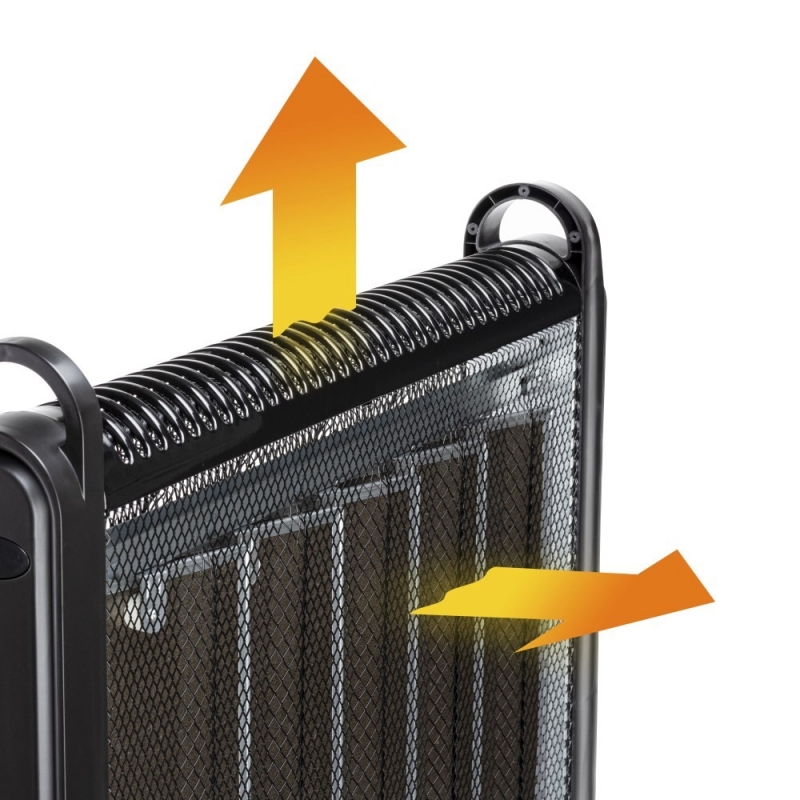 Încălzitor radiant Trotec TCH 2050 E, 2000 W, cu Termostat - imagine 8