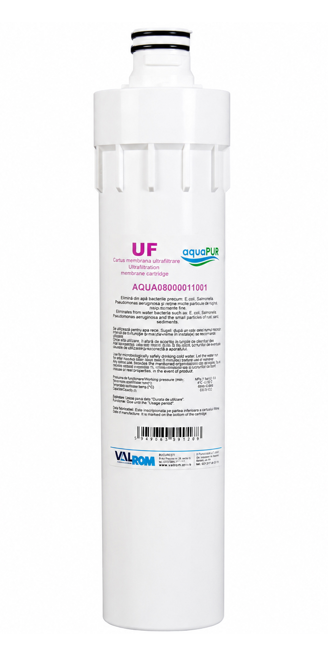Cartuș Antibacterian Aquapur, Ultrafiltrare 0.1 Microni