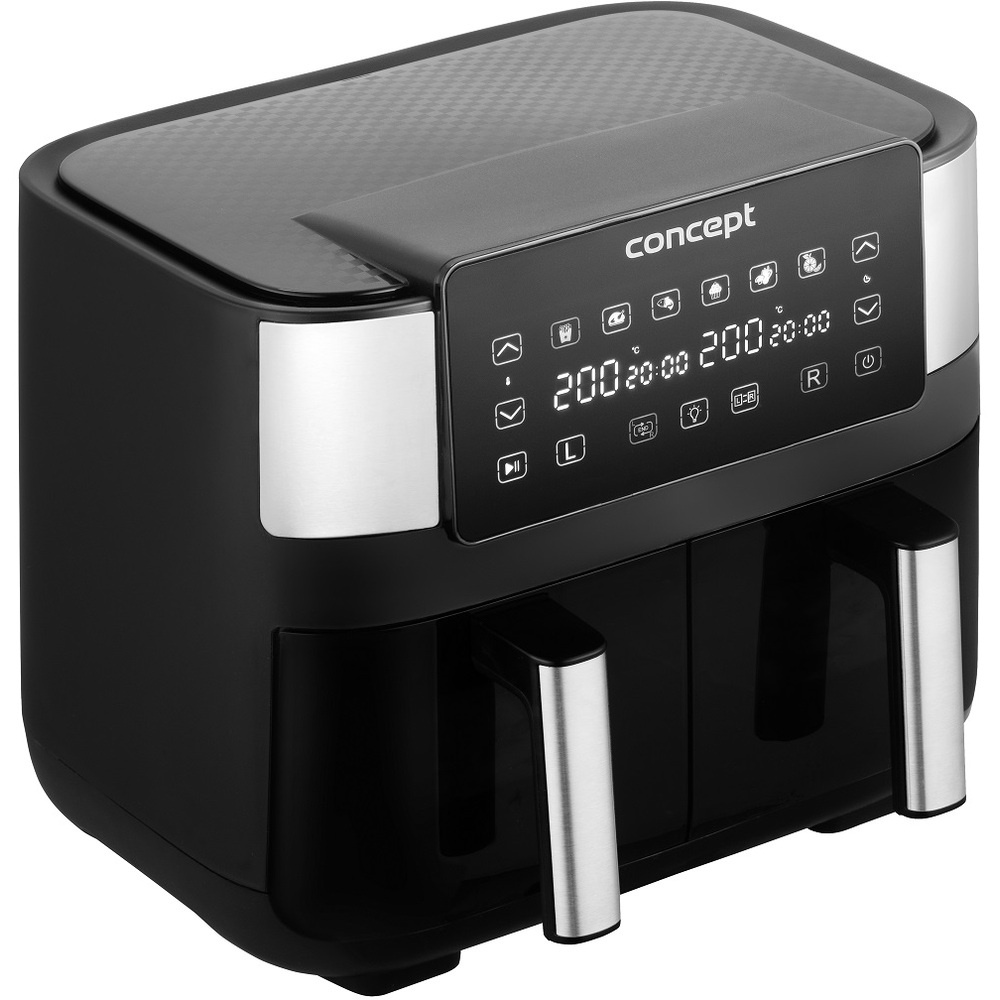 Friteuză Dublă cu Aer Concept FR8000