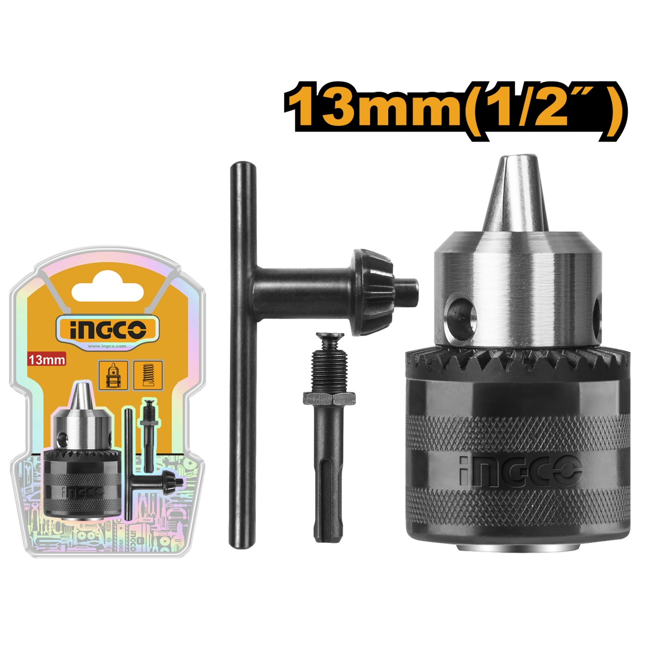 Mandrina cu Cheie 13mm SDS+ INGCO KC1301.1