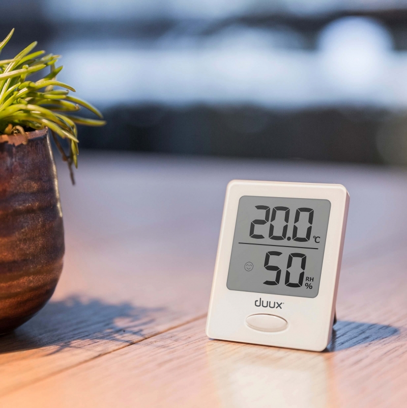 Termohigrometru Duux Sense, Monitorizează Climatul, Alb - imagine 3