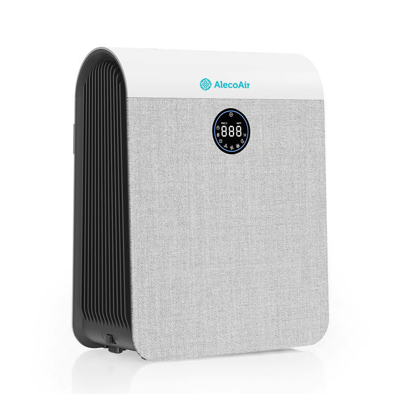 Purificator Aer AlecoAir P28 Fabric, HEPA H13, UV-C, Wi-Fi - imagine 3