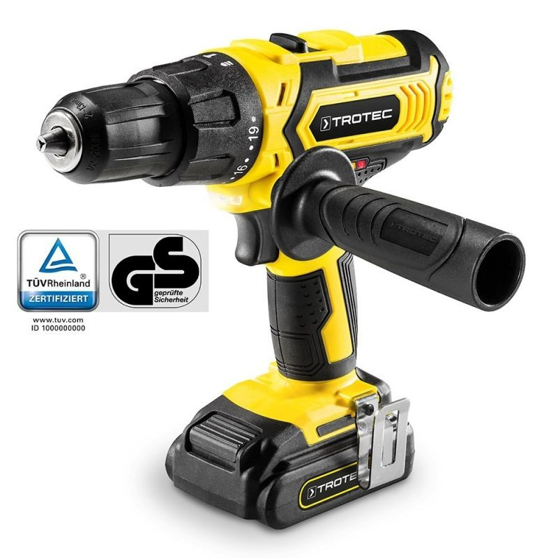 Mașină de găurit, înșurubat și percutor Trotec PHDS 10-20V