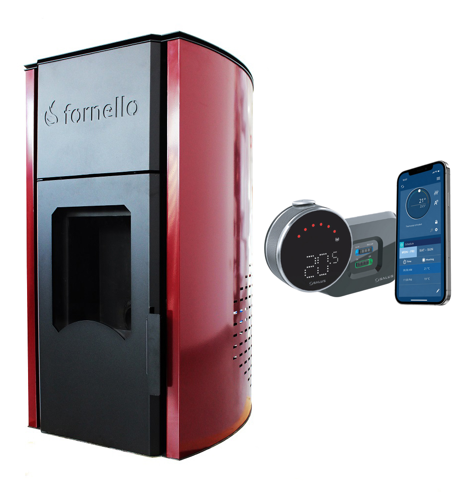 Termosemineu Centrala Peleti Fornello 25kW - imagine 2