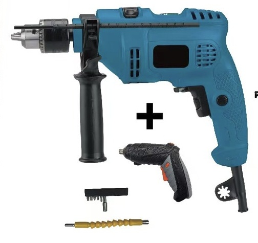 Bormasină cu percuție Campion CMP1651 35 piese - imagine 3