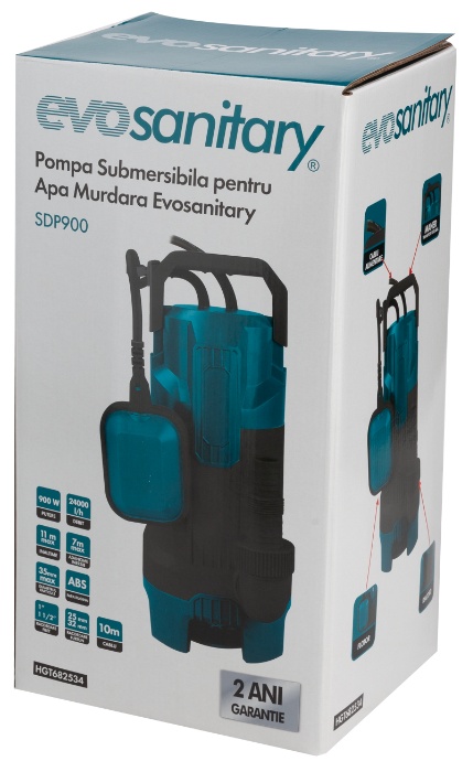 Pompa Submersibila 750W Apa Murdara SDP Evotools - imagine 2