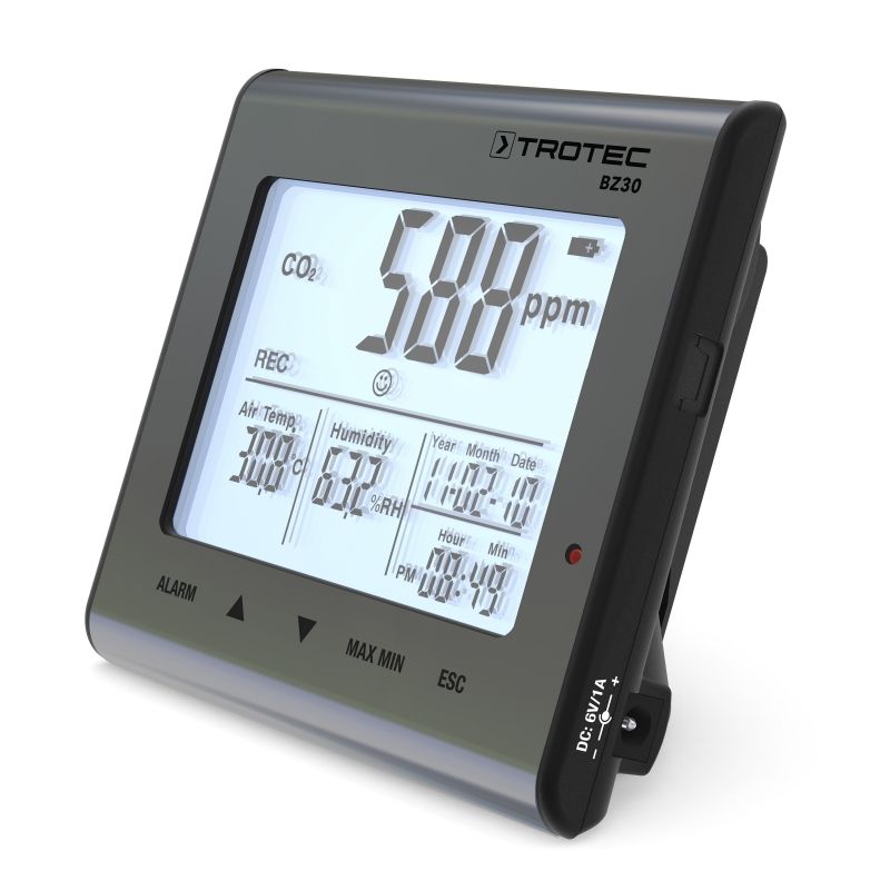 Monitor CO2 BZ30 Trotec - Calitate Aer - imagine 2