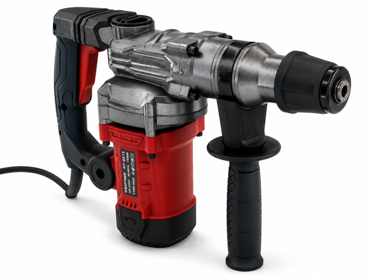 Ciocan Rotopercutor Kraftner KF-9513, 1800W, 7J, SDS - imagine 3