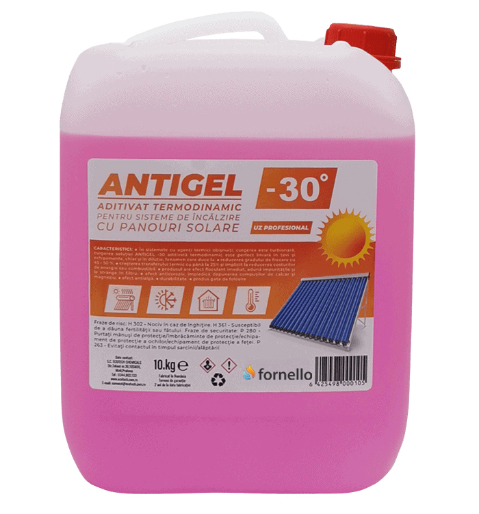 Antigel Solar Fornello -30°C, 10 kg | Protecție Maximă
