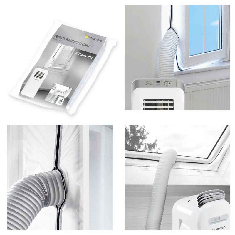 Trotec AirLock 100 Element Etanșare Fereastră AC Mobil