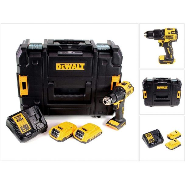 DeWalt DCD709D2T Mașină de Găurit 18V XR
