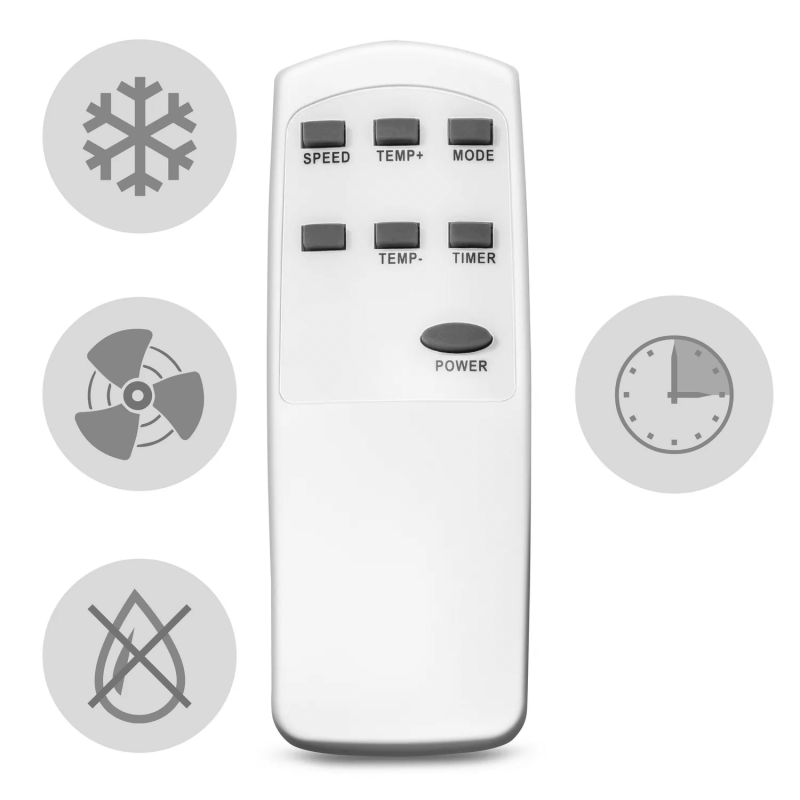 Trotec PAC 2610 S - Aer condiționat portabil 9000 BTU - imagine 7