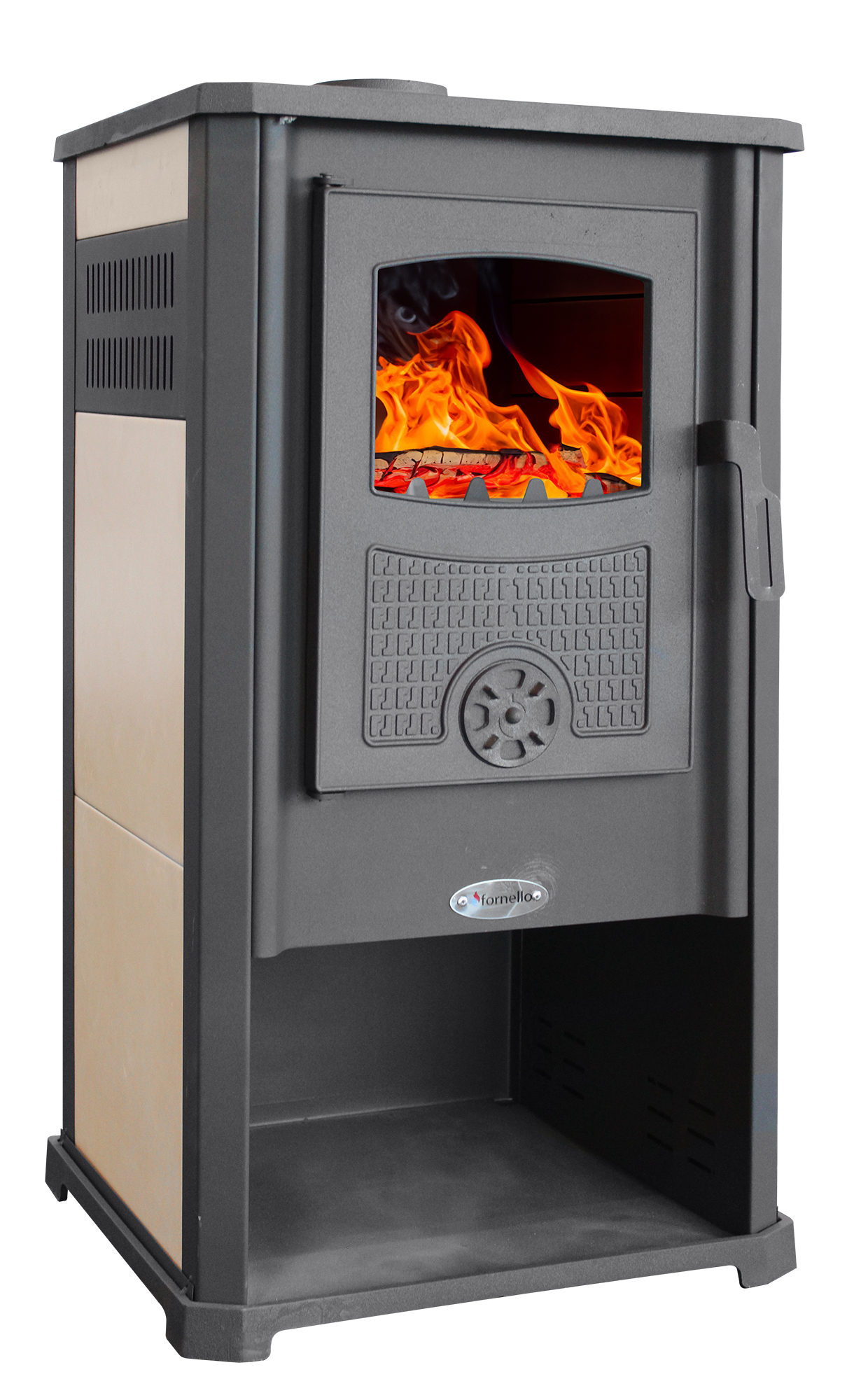 Fornello Atene G Ivory - Semineu eficient 7-9 kW