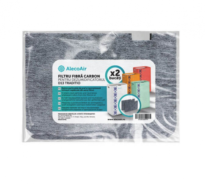 Set 2 Filtre Carbon Activ Alecoair pentru D13 Traditio