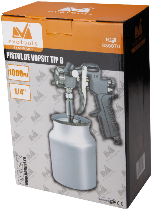 Pistol Vopsit Evotools 1887 1000ml Profesional - imagine 2