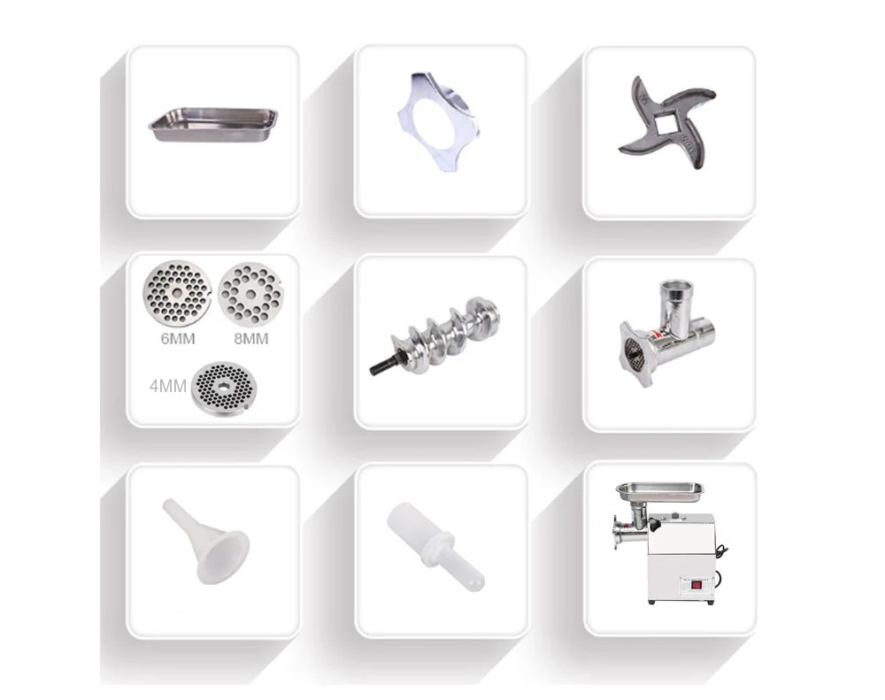 Masina de tocat carne MK22, PROFESIONALA, 4500w, MK22, constructie profesionala inox, 2 site, reverse, Campion CMP1787 - imagine 3