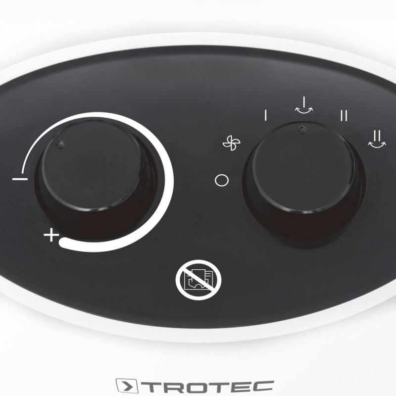 Aeroterma Ceramică Trotec TFC 18 E, 1800 W, cu Termostat - imagine 7