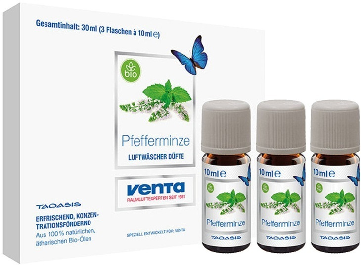 Ulei Esențial Mentă Venta Organic 3x10ml