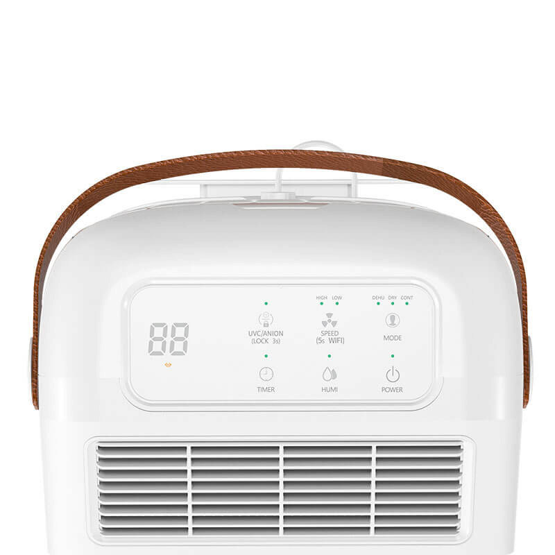 Dezumidificator AlecoAir D12 Retro New WiFi, 12L/24h, UV-C - imagine 9