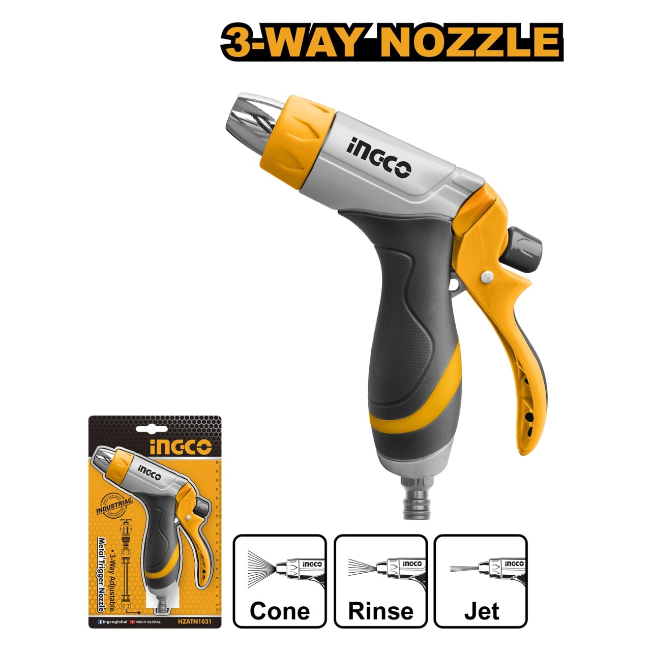 Pistol Apa INGCO 3/4 cu Adaptor Rapid