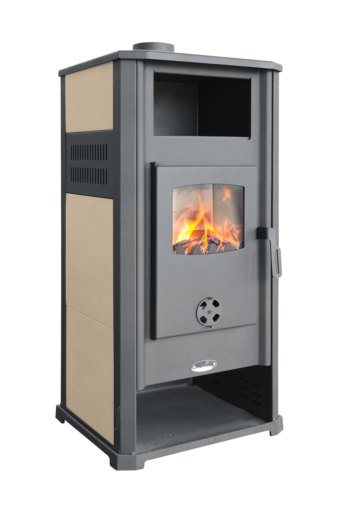 Semineu Fornello Ambasador pe Lemne 9-11 kW