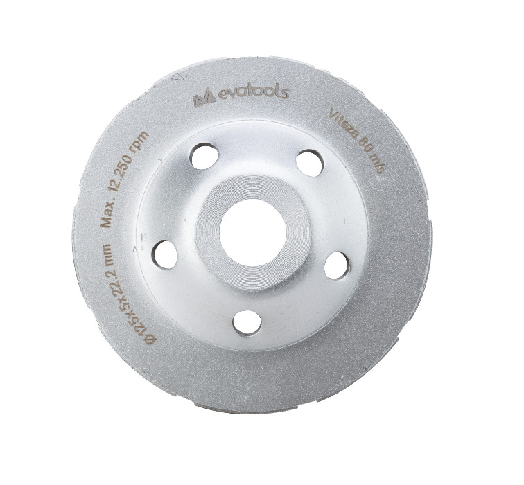 Disc Diamantat Dublu Segment 125mm Evotools - imagine 2