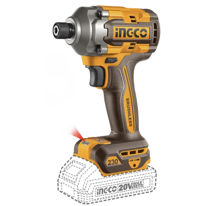 Filetantă cu impact 20V CIRLI2023, 230 Nm, motor brushless - imagine 6
