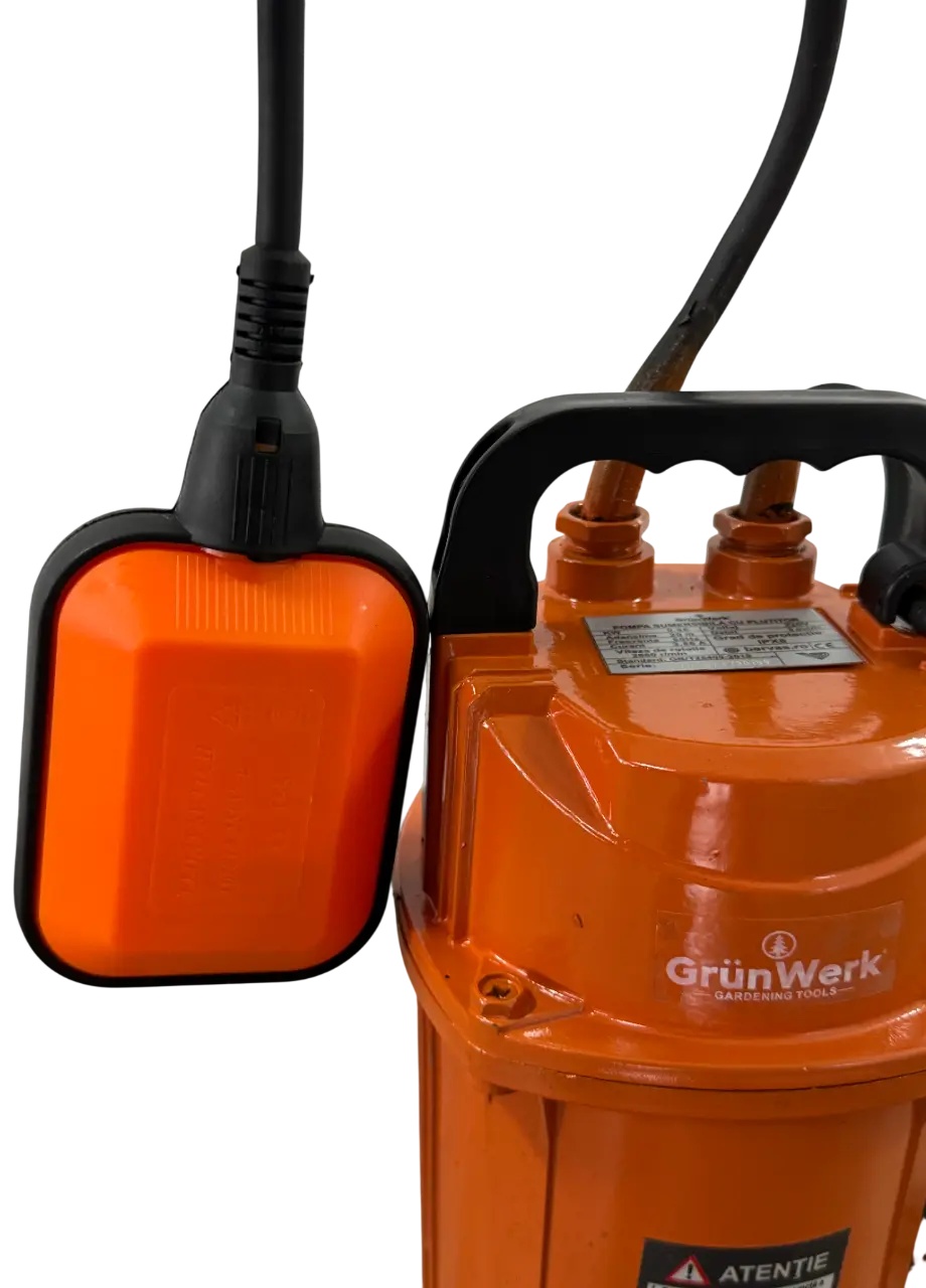 Pompă Submersibilă Grunwerk 750W, Plutitor, Hmax 32m - imagine 2