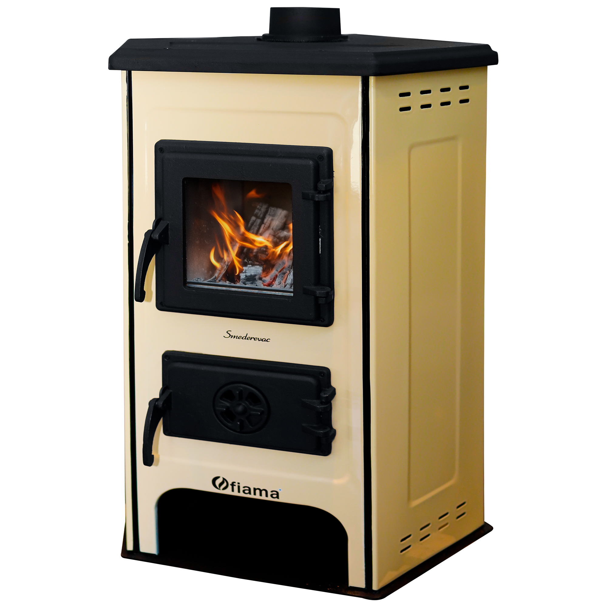 Semineu Fiama SD CORNER 6kW, Design Colț