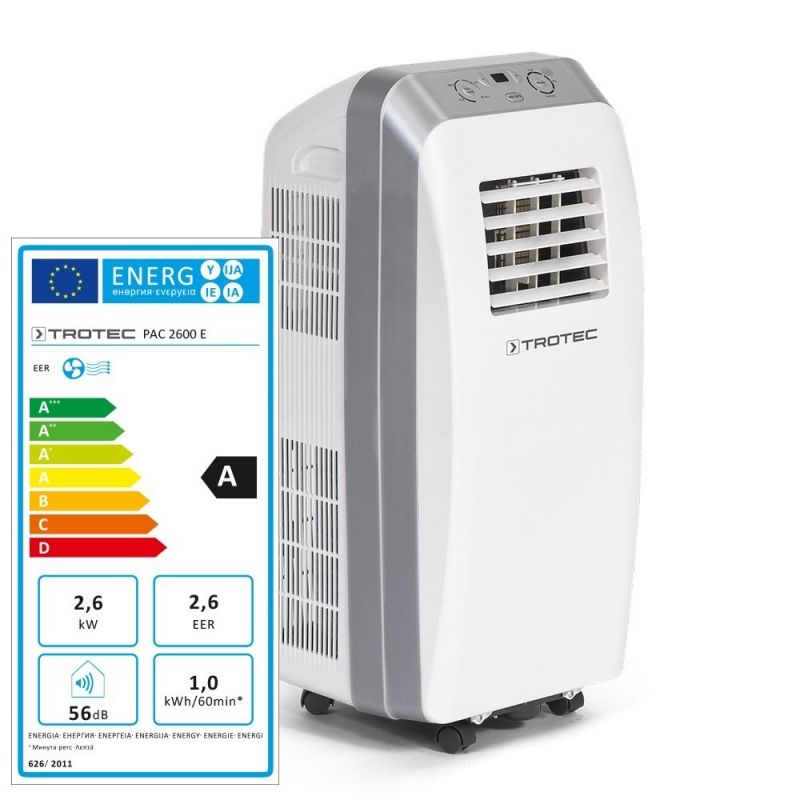 Aer condiționat portabil Trotec PAC 2600E, 9.000 BTU