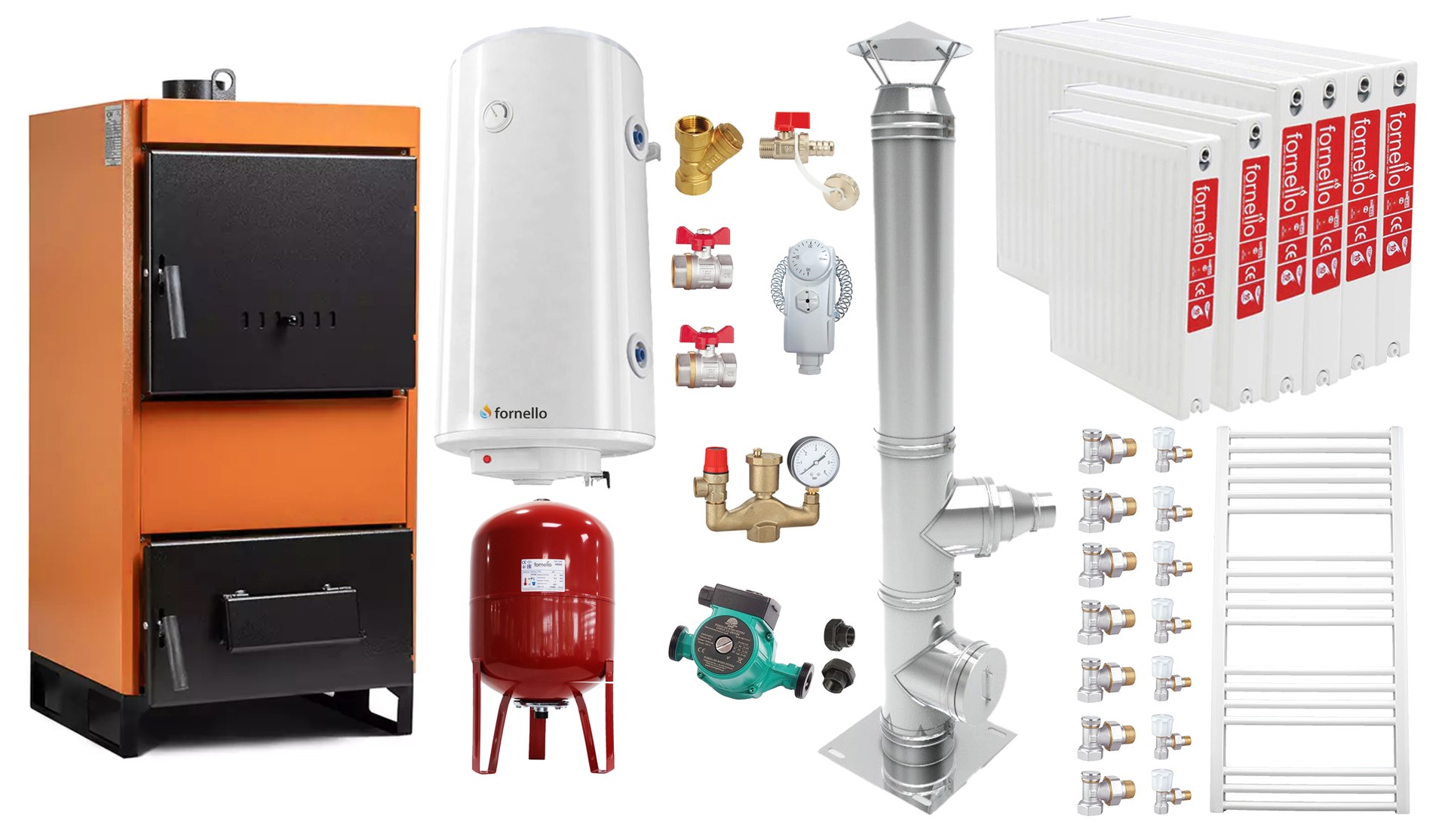 Pachet Centrala Fiama 45 kW - Sistem Complet