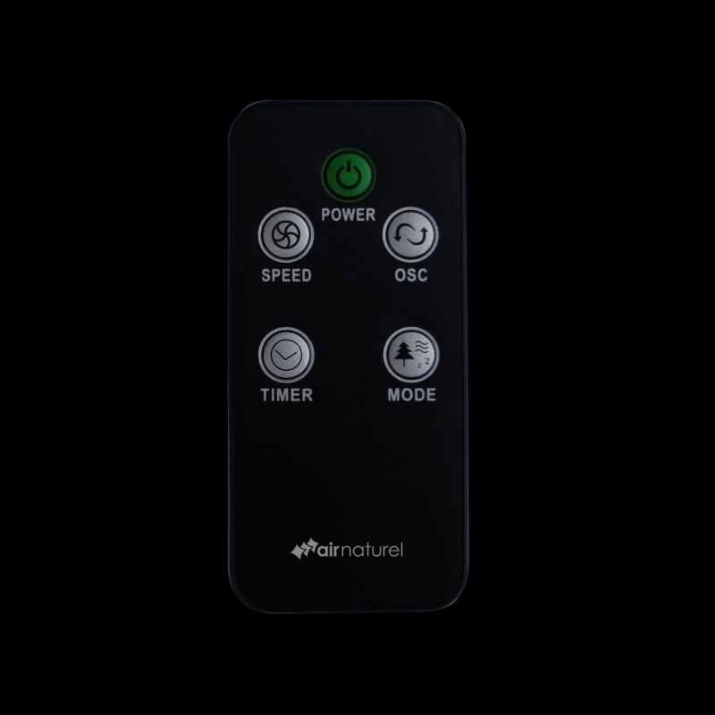 Ventilator Turn Air Naturel Fantasy Black, Timer, 20 mp - imagine 6