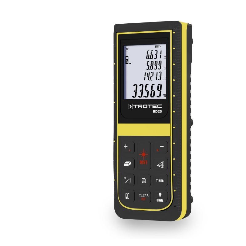Telemetru Laser Trotec BD25, 100 m, Pitagora, IP54