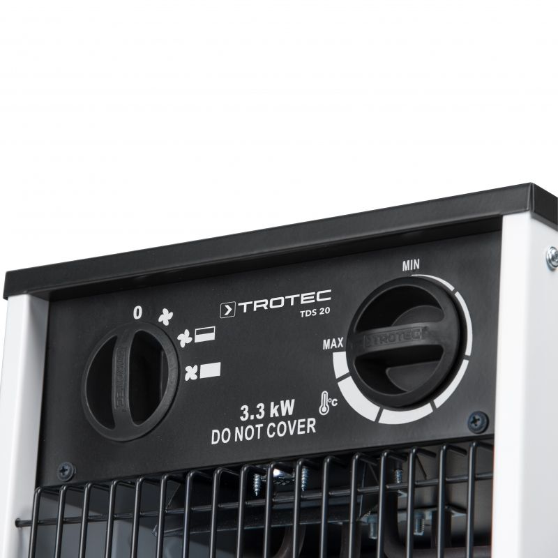 Aerotermă Electrică Trotec TDS 20, 3.3 kW, Termostat, IP44 - imagine 5