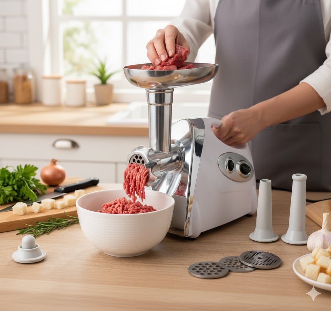 Mașină de Tocat Carne Campion 3000W 4-in-1 - imagine 3