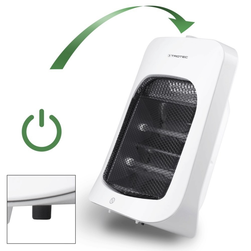 Radiator Infraroșu Trotec IRS 800 E, 800 W, fără zgomot - imagine 6