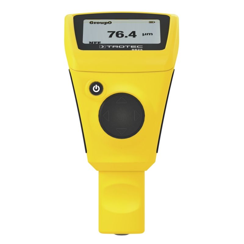 Trotec BB25 Măsurător Grosime Strat Vopsea Senzor Dual - imagine 4