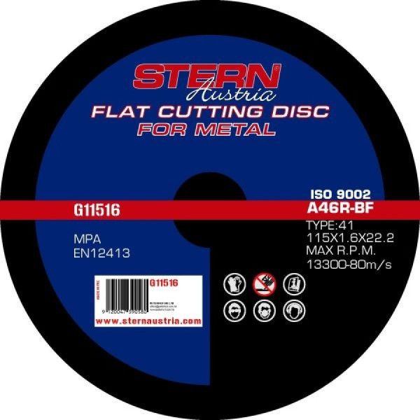Set 10 Discuri Taiere Metal 115mm Stern