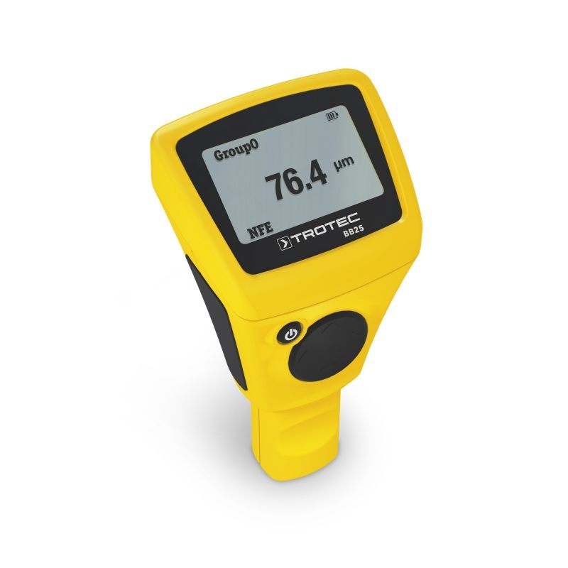 Trotec BB25 Măsurător Grosime Strat Vopsea Senzor Dual