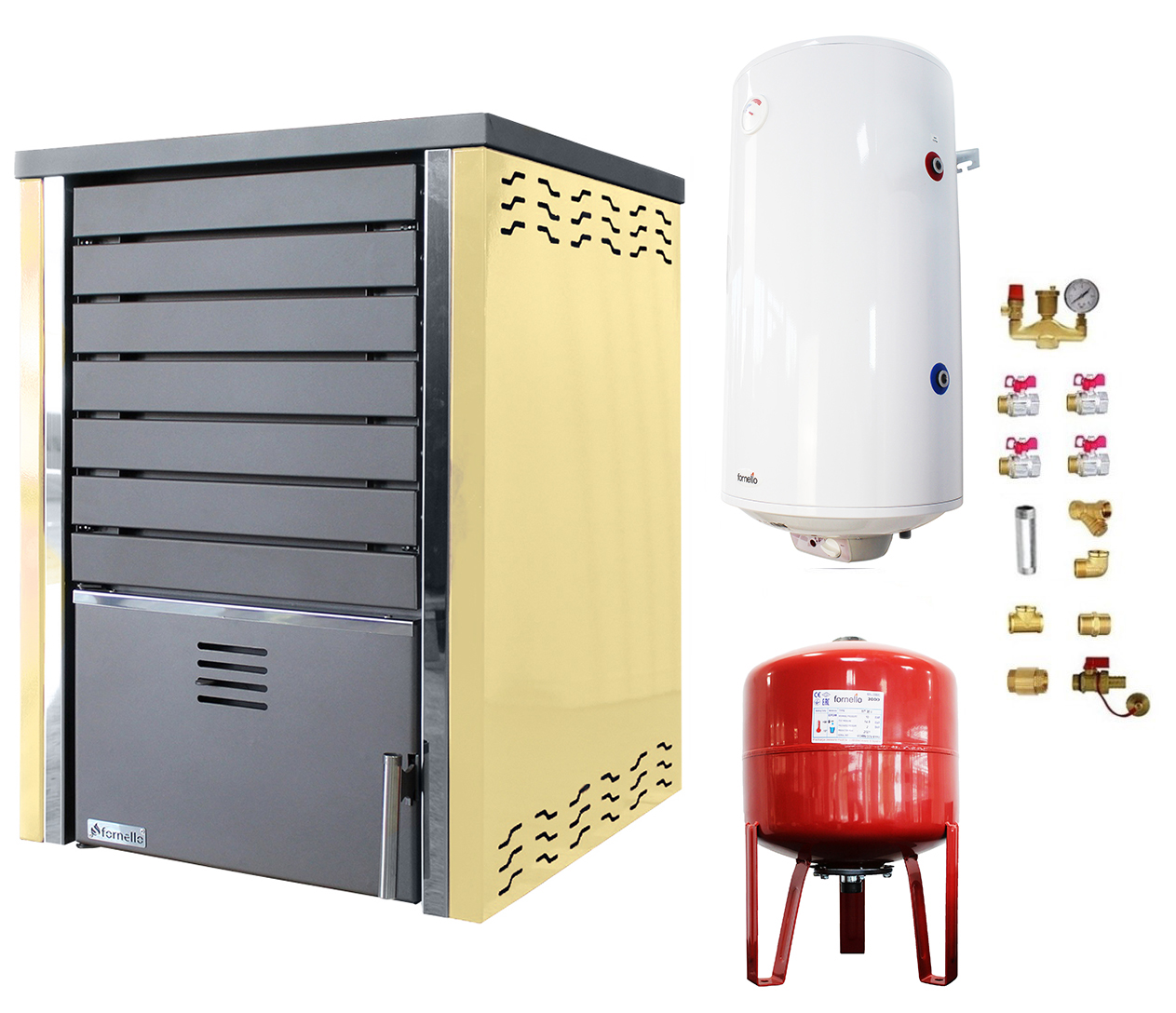 Centrala Fornello SAUNA 30KW + Boiler 100L
