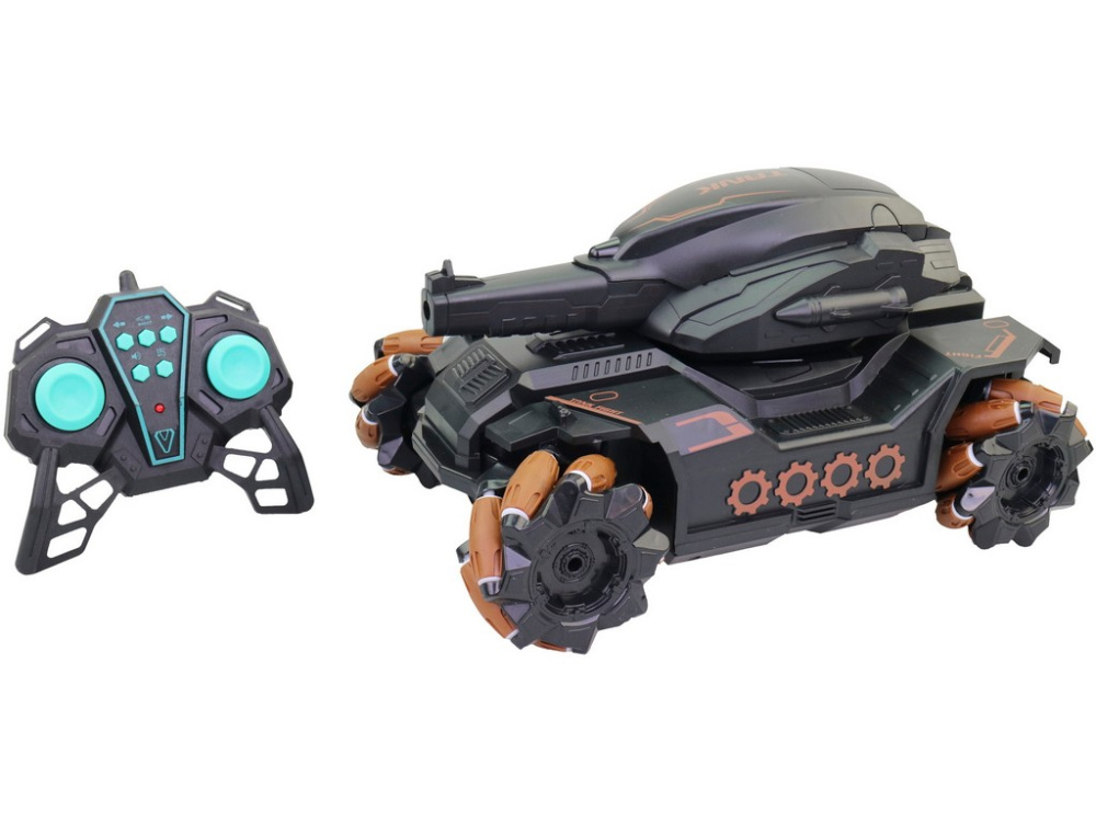 Tanc RC cu Tunuri de Apă și Control Gesturi