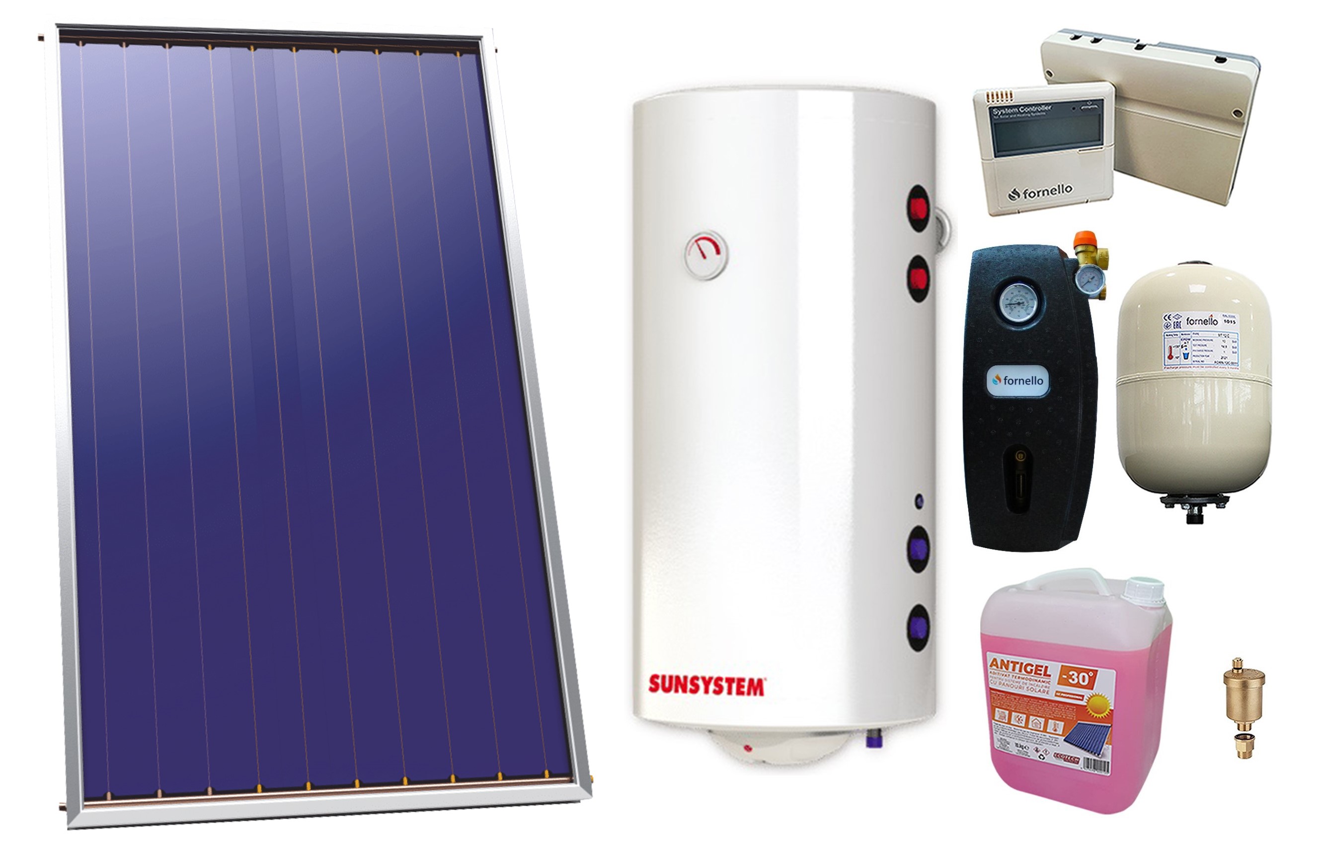 Sunsystem Pachet Solar Presurizat 2.15m²