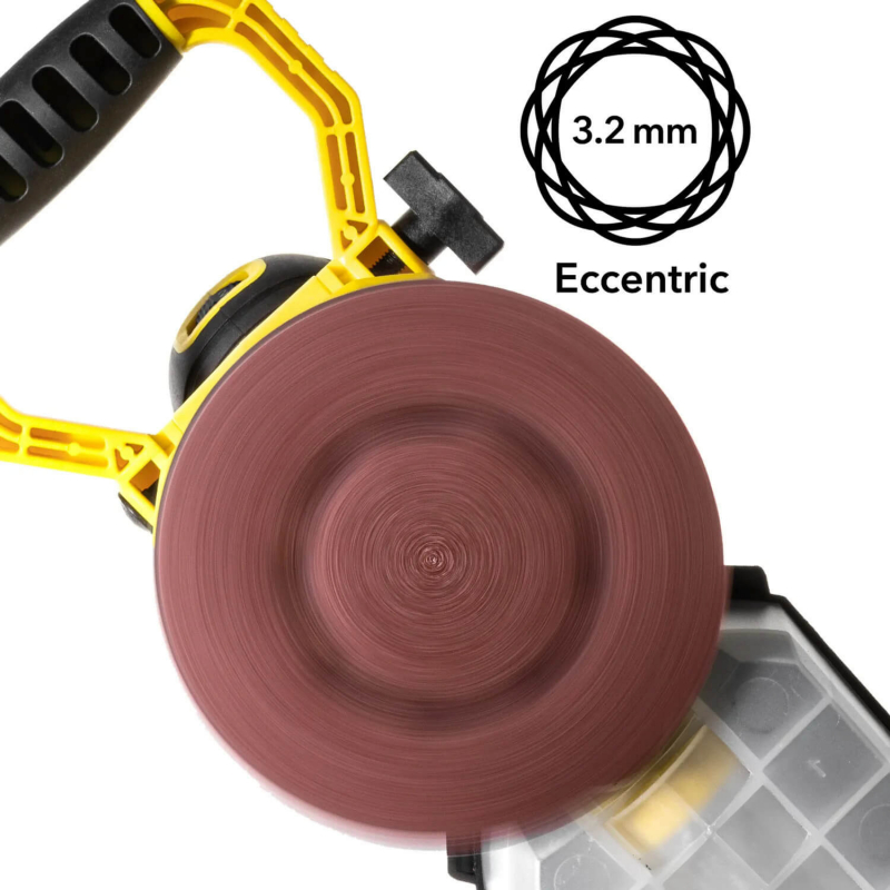 Șlefuitor orbital pe acumulator Trotec PESS 10-20V, 2 Ah - imagine 7