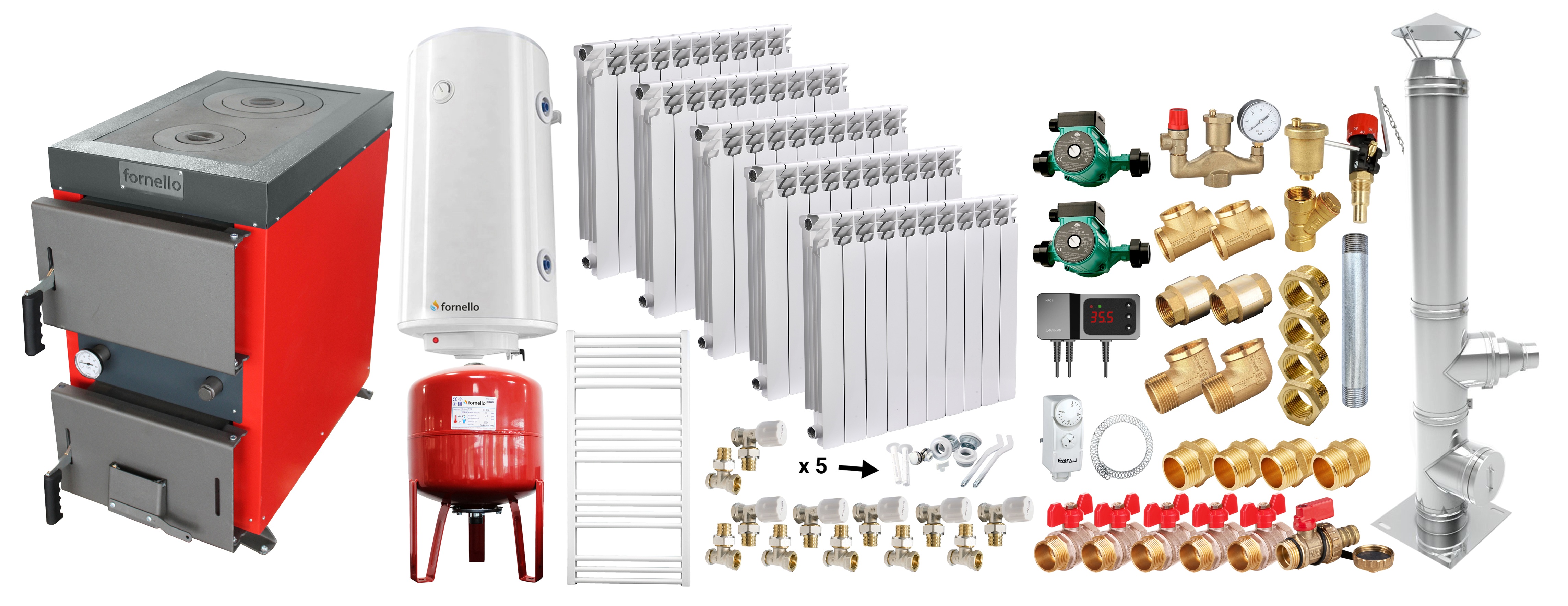 Pachet Centrală Fornello 20kW Complet