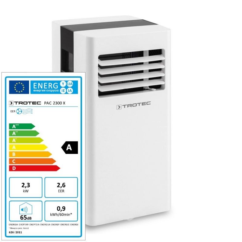 AC Portabil Trotec PAC 2300 X, 8000 BTU, 75m³ - imagine 2