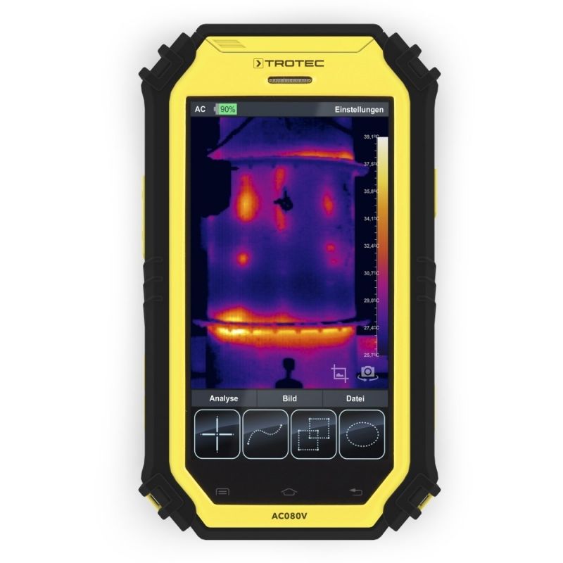 Cameră Termoviziune Trotec AC060V, 19.200 puncte, IP54 - imagine 4