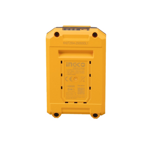Baterie Ingco FBLI2001 20V 2Ah Li-Ion, indicator LED - imagine 3