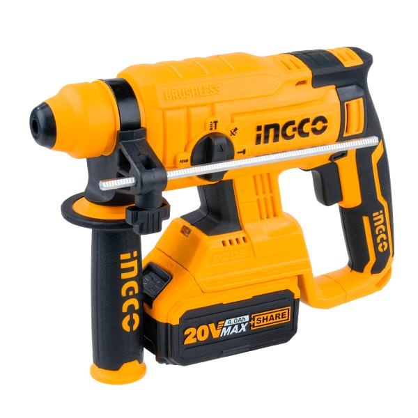 Ciocan Rotopercutor Ingco CRHLI2201 20V Brushless 1.5J - imagine 6